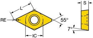 SANDVIK�i�T���h�r�b�N�j 107�`�b�v DCGT 11 T3 01-UM H13A 10����