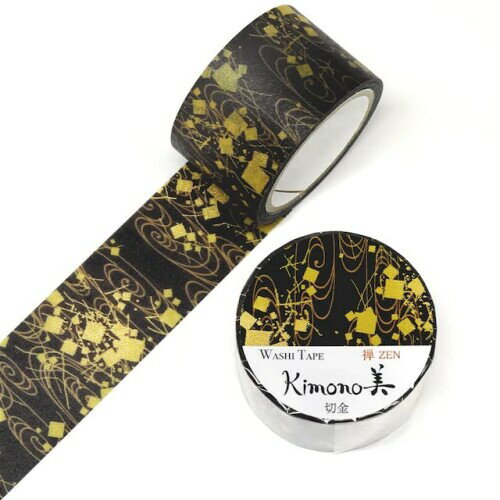 手数料安い カミイソ産商(Kamiiso) Kimono美 マスキングテープ 切金 25mm×5m GR-3050 セロハンテープ・のり・接着剤