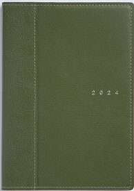 高橋書店 手帳 2024年 B6 ウィークリー シャルム 7 オリーブグリーン No.357 （2024年 1月始まり）