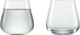 ツヴィーゼル グラス(ZWIESEL GLAS) タンブラー ヴェルヴィーノ 水・ミネラルウォーター・ソフトドリンク用 ウォーター 2個ペア マシンメイド m122204