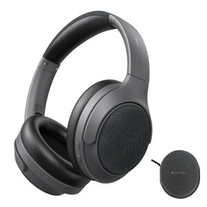 MIATONE ���C�����X �w�b�h�z�� Bluetooth 5.4 �Ή��b�ő�48dB�A�N�e�B�u�m�C�Y�L�����Z�����O �� �O���捞/�d�ቹ�T�E���h/�����E�L������/60���ԍĐ� / ���[�P�[�X�t / 40mm+10mm�f���A���h���C