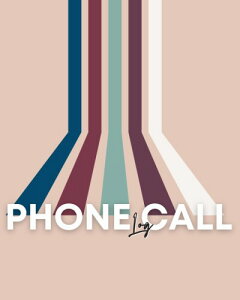 Phone Call Log: Flower: Phone Call Log Book: 100 Pages to record messages, Telephone Memo Notebook; 8�h X 10�h | 11 Messages Per Page: Total of 1100 messages