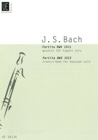 バッハ : パルティータ BWV1013 (ファゴットソロ) ユニバーサル出版