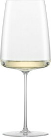 ツヴィーゼル グラス（ZWIESEL GLAS） ワイングラス シンプリファイ 赤白ワイン兼用 フルーティで繊細なワイン 1個入り ハンドメイド s122053