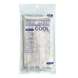 1DAY MASK COOL ӂTCY LACE-L.GRAY 17 2܃Zbg ⊴sDz}XN }XN