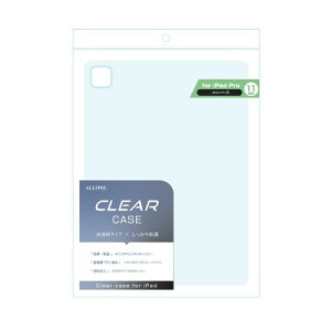 �A���[��(Allone) iPadPro11�C���`(M4)�p�P�[�X �N���A 18.3×1×25.4cm �y�� �����₷�� ���쐫�A�b�v �L�Y�≘�ꂩ��ی� �w��h�~���H iPad�P�[�X �J�o�[ �A�N���� �K���X�̂悤�ȓ����x ������