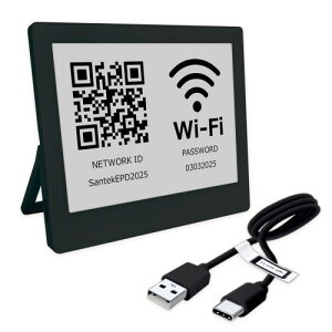 (Santek) EZ Sign 4.2inch E-paper Display dqy[p[ SE0420A1 ECNfBXvC (E-Ink Display) dqTCv[g J[ 3F\ \e Ey[p[fBXvC s\ ȕ\ e