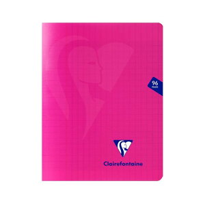 �N���[���t�H���e�[�k �m�[�g �t�����X�r �~���W�X �z�`�L�X���߃m�[�g 17x22cm(B5�ό^)96�y�[�W ���[�Y 90g/m2 PP�\�t�g�J�o�[�t�� PEFC�F�؎擾 Clairefontaine cf313741