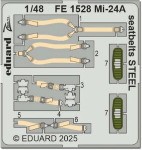 GfAh(Eduard) 1/48 Y[ Mi-24A V[gxg XeX (g؃b^[p) vfpp[c EDUFE1528 (s@)