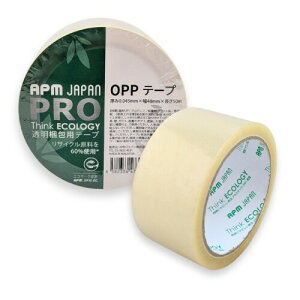 APM�W���p�� ���ɂ₳���� ���� OPP�e�[�v ���y�ʗp 48mm×50m Think ECOLOGY ����p �K���e