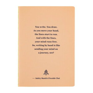 �قړ��蒠 Fireside Chat Note �r���iB6�j �m�[�g �r��7mm 80�y�[�W �蒠�A�N�Z�T���[