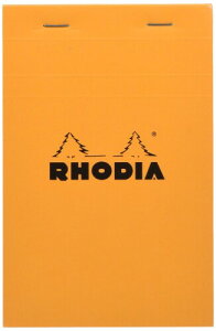 ���f�B�A ������ No.14(11×17cm) 80�� ����r �����J�o�[ �~�V���ړ� PEFC�F�؎擾 �u���b�N���f�B�A �I�����W RHODIA cf14200