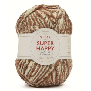 �T�[�_�[ SUPER HAPPY CHENILLE �X�[�p�[�n�b�s�[�V�F�j�[�� �ɑ� #154 �^�C�K�[ ��300g�� ��96m DMCF031, �u���E��