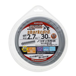 ���V �����p �A���~�R���p�E���h �V���[�N�R�[�h �m�R�M���n�`�� �Ε�2.7mm×30m EARTH MAN �� sharkcode �����@ �����@ �i�C�����R�[�h�J�b�^�[ �؂ꖡ�����^ �A���~�j�E�����z�� �ϋv���A�b�v