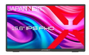 JAPANNEXT 15.6�C���` ���o�C�����j�^�[ IPS �p�l�� �t��HD 1920x1080�𑜓x (USB/Type C/PC�Ή�/�X�s�[�J�[���� / sRGB100% / �����/Switch) JN-MD-i156FHDR-T