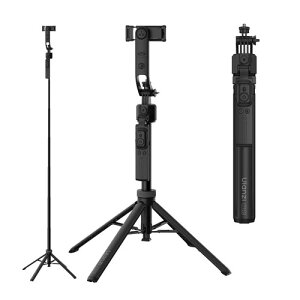 Ulanzi TT23 �X�}�z�E�J�����O�r ���B��_ �I�[�g�g���b�L���O AI�����ǐ� 160cm 7�i�K���� 360°��] �X�}�z�z���_�[���O���\ �����R���t�� ������ǐ� �Z���t�B�[�X�e�B�b�N �t�F�C�X�g