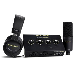 M-AUDIO M-Track Duo HD ���R�[�f�B���O �X�^�W�I�p�b�N