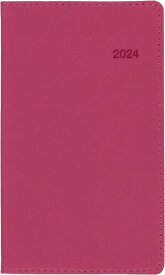 博文館新社 博文館 手帳 2024年 ウィークリー サンデー SD-5 ピンク No.715 (2024年 1月始まり)
