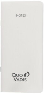 �N�I�o�f�B�X �m�[�g�Z�b�g 5���p�b�N 8.8x17cm�p �z���C�g qvnote88x17