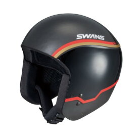 SWANS(スワンズ) スキー スノーボード ヘルメット 大人用 レーシング FIS認証 HSR-95 FIS RS P1 BKGOL ブラック×ゴールド SMサイズ(54cm-57cm)