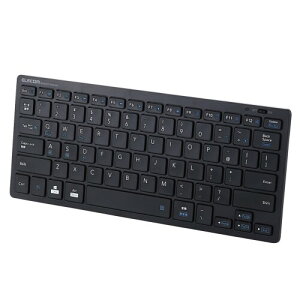 �G���R�� Bluetooth �}���`�y�A�����O �~�j�L�[�{�[�h �p���^�O���t�� �y�ʁE���^ 3�䓯���y�A�����O mac OS/iPad OS/Window OS�Ή� �u���b�N TK-FBP102BK/EC