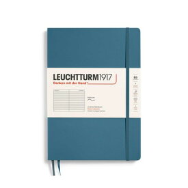 LEUCHTTURM1917/ロイヒトトゥルム Notebooks Softcover Composition (B5) ストーンブルー ソフトカバー コンポジション (B5) 横罫 365638