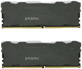 Apacer ZADAK DDR4 3600MHz デスクトップPC用メモリ MOAB PC4-28800 16GB (8GB×2枚) ゲーミング RGB 発光型 1.35V CL18 無期限保証 ZD4-MO136C25-16GYG2