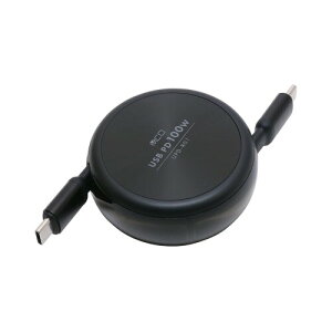 MCO USB Type-C �P�[�u�� �R�[�h���[���^�C�v USB PD100W �Ή� 1m �u���b�N Z1703