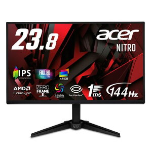 Acer 23.8�C���` �t��HD 144Hz 1ms(VRB) IPS ����� sRGB 99% AMD FreeSync �u���b�N�u�[�X�g VRB�Ή� �u���[���C�g�ጸ HDMI 1.4 DisplayPort v1.2 �X�s�[�J�[�E�w�b�h�z���[�q Acer Display Widget 6���J���[���� VESA