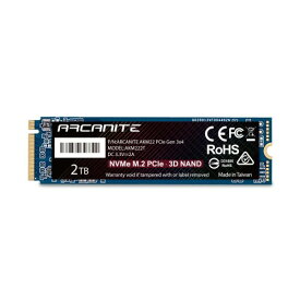 ARCANITE SSD 2TB PCIe Gen 3.0 ×4 NVMe 内蔵M.2 2280