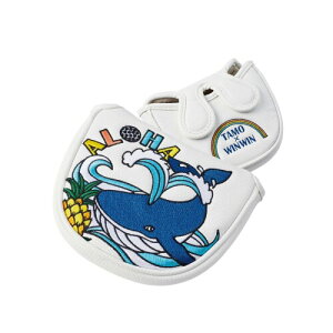 WINWIN STYLE �E�B���E�B���X�^�C�� �p�^�[�J�o�[ ALOHA WHALE PUTTER COVER �}���b�g�^�C�v PCM-409