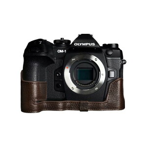 TP Original OM SYSTEM OM-1 �p �{�f�B�[�n�[�t�P�[�X �_�[�N�u���E��