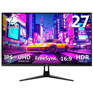 Z Z-Edge([GbW) 4Kj^[ 27^ Q[~Oj^[ UHD(3840x2160) IPS 60Hz HDR10 AMD FreeSyncΉ HDMI/DP 300cd/m? /^ o^ō2Nۏ U27P4K