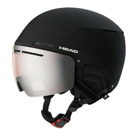 HEAD(ヘッド) スキー/スノーボード ヘルメット CINEMA シネマ バイザー付ヘルメット 2024年モデル 326214 black M-L
