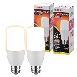 TOSHIBA(����) LED�d�� E26 T�` 60W���� �L�z�� �d���F 2P �����Ή� LDT7L-G/S/60V1E2P