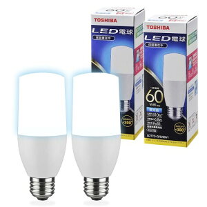 TOSHIBA(����) LED�d�� E26 T�` 60W���� �L�z�� �����F 2P �����Ή� LDT7D-G/S/60V1E2P