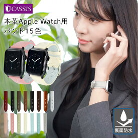 アップルウォッチ バンド ベルト applewatch 10 ~ 1 SE アップルウォッチバンド 革 レザー 本革 40mm 41mm 42mm カシス TYPE DW タイプディーダブリュー 裏面防水 applewatch5 applewatch7 ベルト バンド メンズ レディース 女性 時計ベルト 革ベルト ブランド