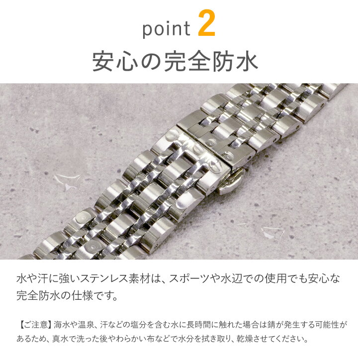 楽天市場】アップルウォッチ バンド メンズ ステンレス 完全防水 apple 