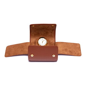 |[g h(Rapport LONDON) Berkeley Tan Single Watch Roll