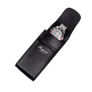 |[g h(Rapport LONDON) Hyde Park Black Single Watch Pouch