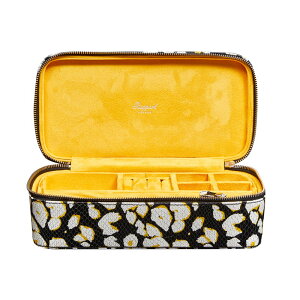 |[g h(Rapport LONDON) Sloane Jewellery Zip Case in Citrus