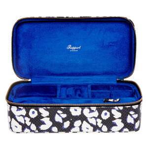 |[g h(Rapport LONDON) Sloane Jewellery Zip Case in Ocean