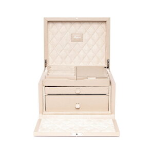 |[g h(Rapport LONDON) Aura Jewellery Box in Lamb
