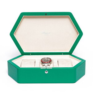 |[g h(Rapport LONDON) Portobello Three Watch Box in Jungle