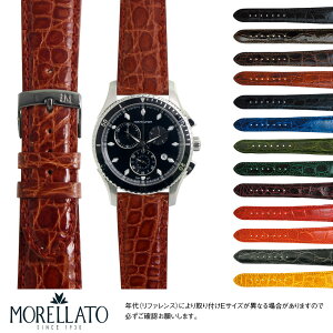 n~g WY}X^[ p HAMILTON JazzMaster ɂ҂ MORELLATO [g AMADEUS X0518052 22mm ȒPxgpHt v xg oh rv vxg U[ vxg  vo