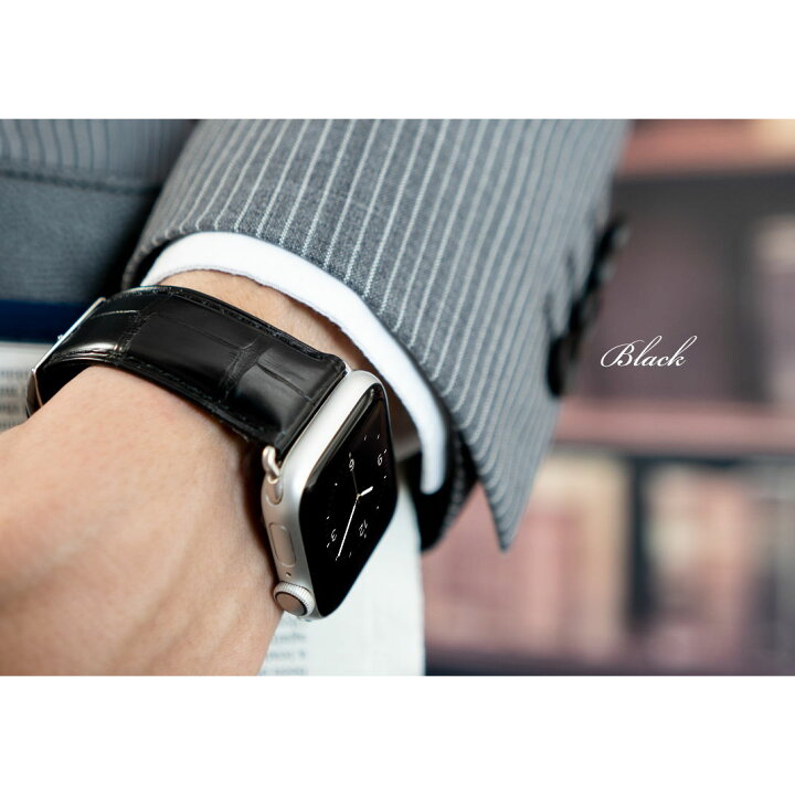 楽天市場】アップルウォッチバンドメンズ レザー 裏面防水 アップル  