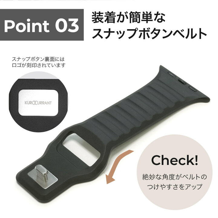 楽天市場】アップルウォッチ バンド シリコンラバー ラバー 完全防水 