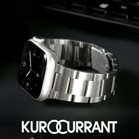 アップルウォッチバンド ステンレス メンズ アップルウォッチ バンド ステンレス 完全防水 apple watch ベルト applewatch 11 ~1 SE Ultra2 3 オフィス メタル レディース ユニセックス 金属 男性 40mm 41mm 42mm 42mm 44mm 45mm クロカラント 片開き3連ステンレスベルト