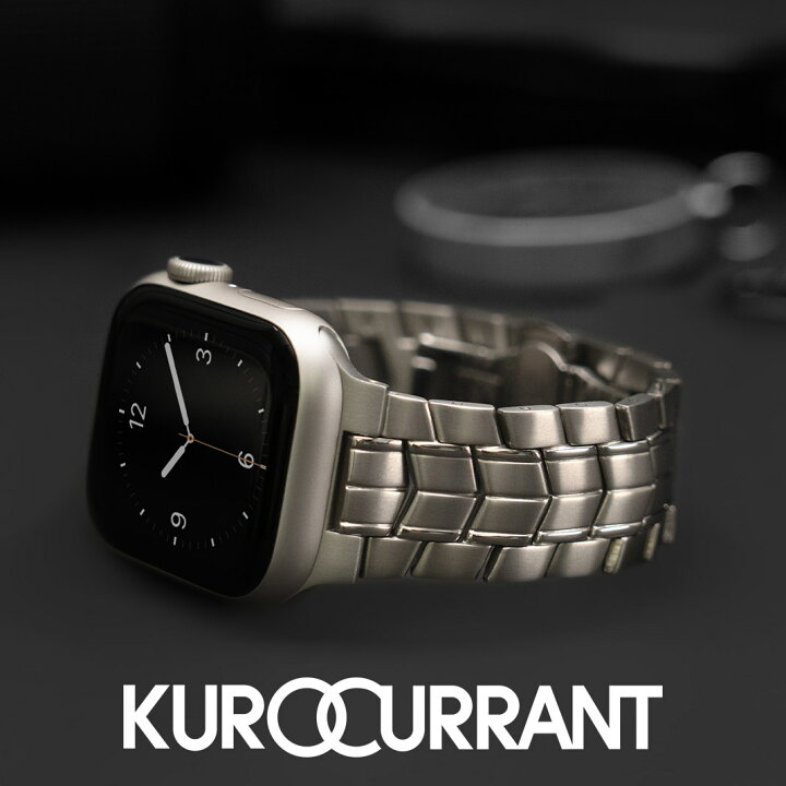 楽天市場】アップルウォッチバンドチタン メンズ チタン apple watch 