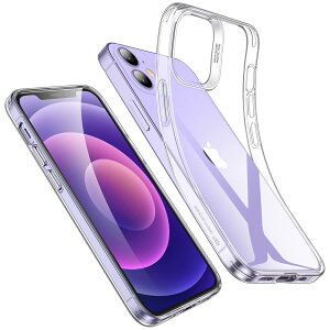 ESR iPhone12 �P�[�X iPhone12 Pro�P�[�X �N���A�V���R���P�[�X ���^ �_�� ���� TPU�ی�J�o�[ �Ռ��z�� ���ς��ɂ��� �N���A